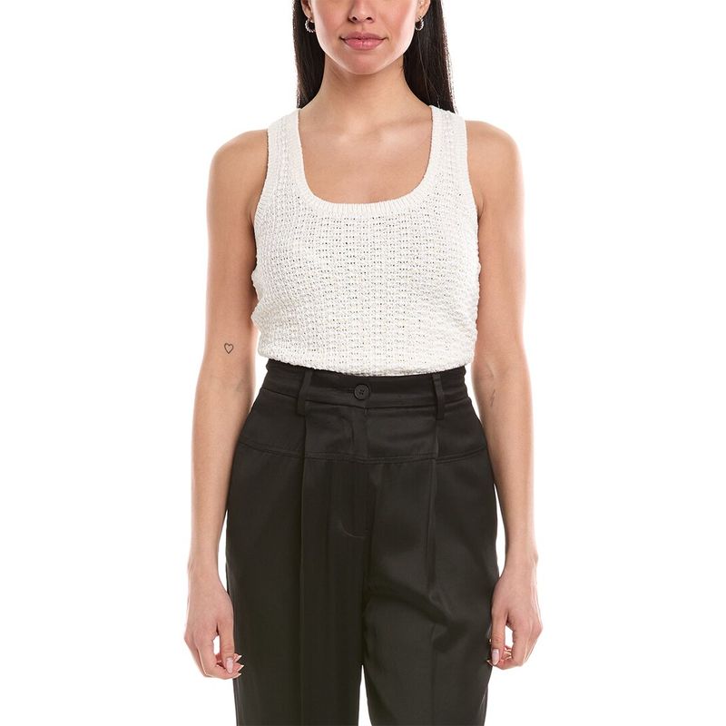 A.L.C. Womens Thalia Top, White